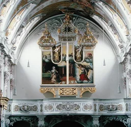 Orgue (portes fermées), 1625